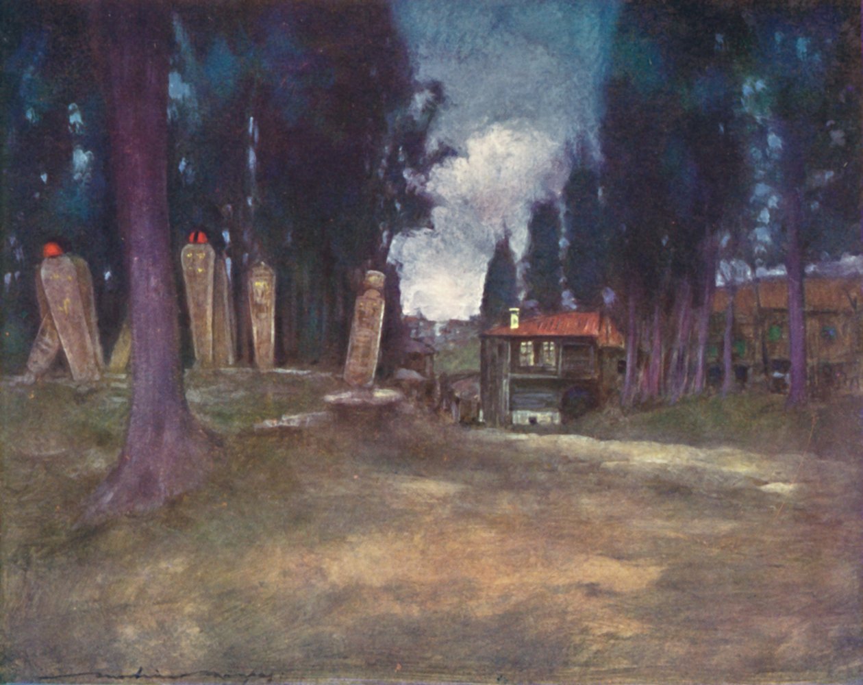 Scutar, 1903 door Mortimer L Menpes