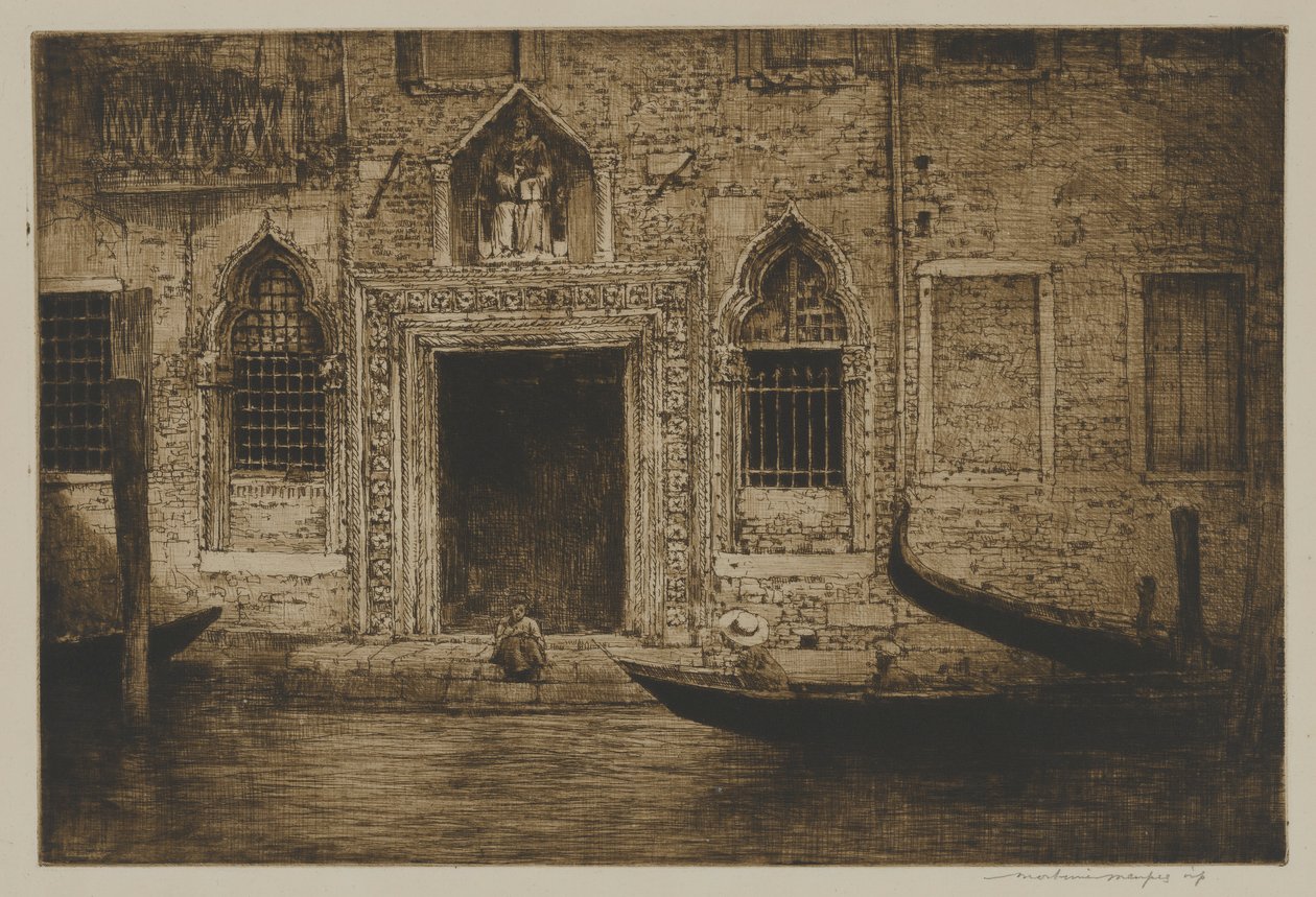 Abbazia door Mortimer Menpes