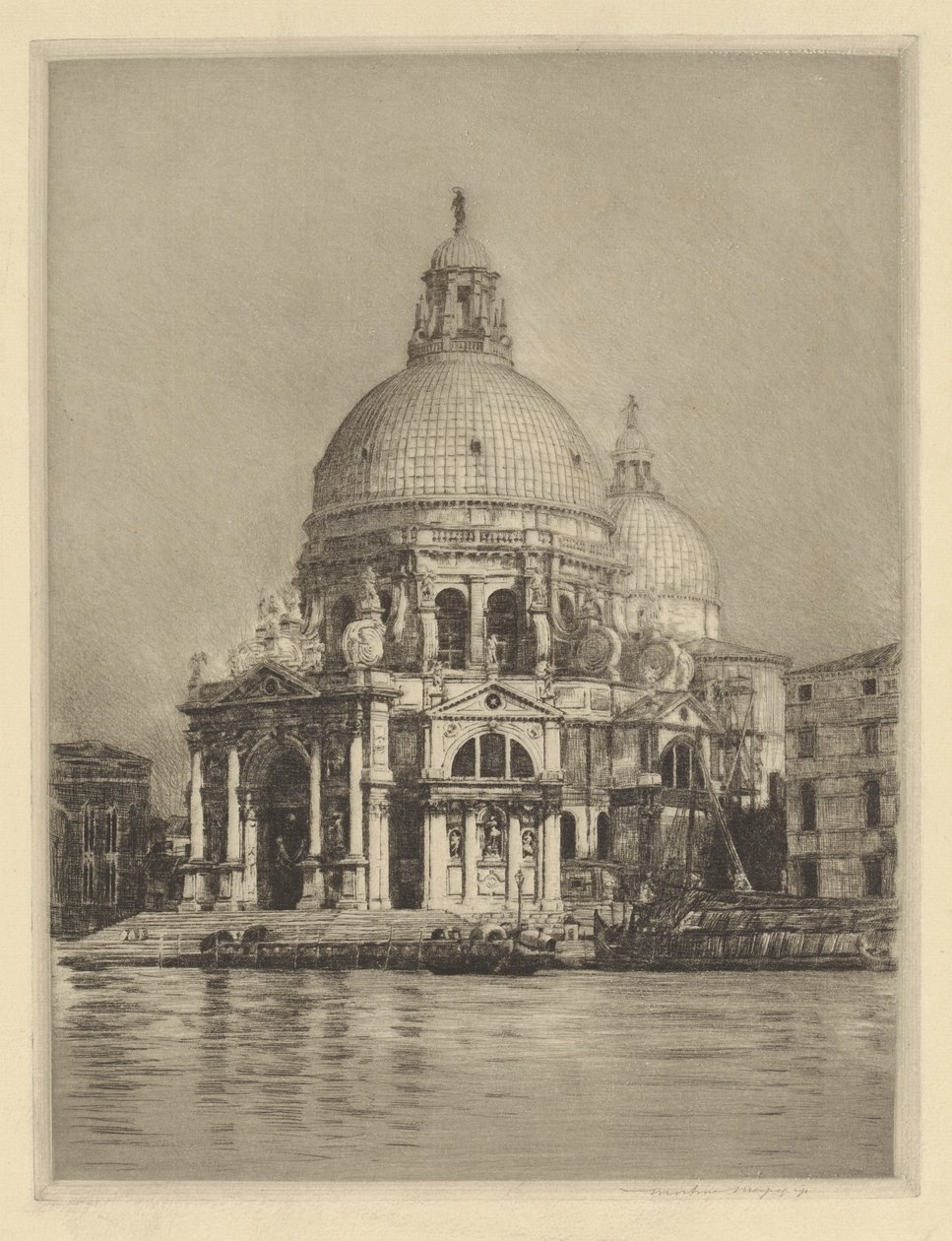 Santa Maria della Salute door Mortimer Menpes