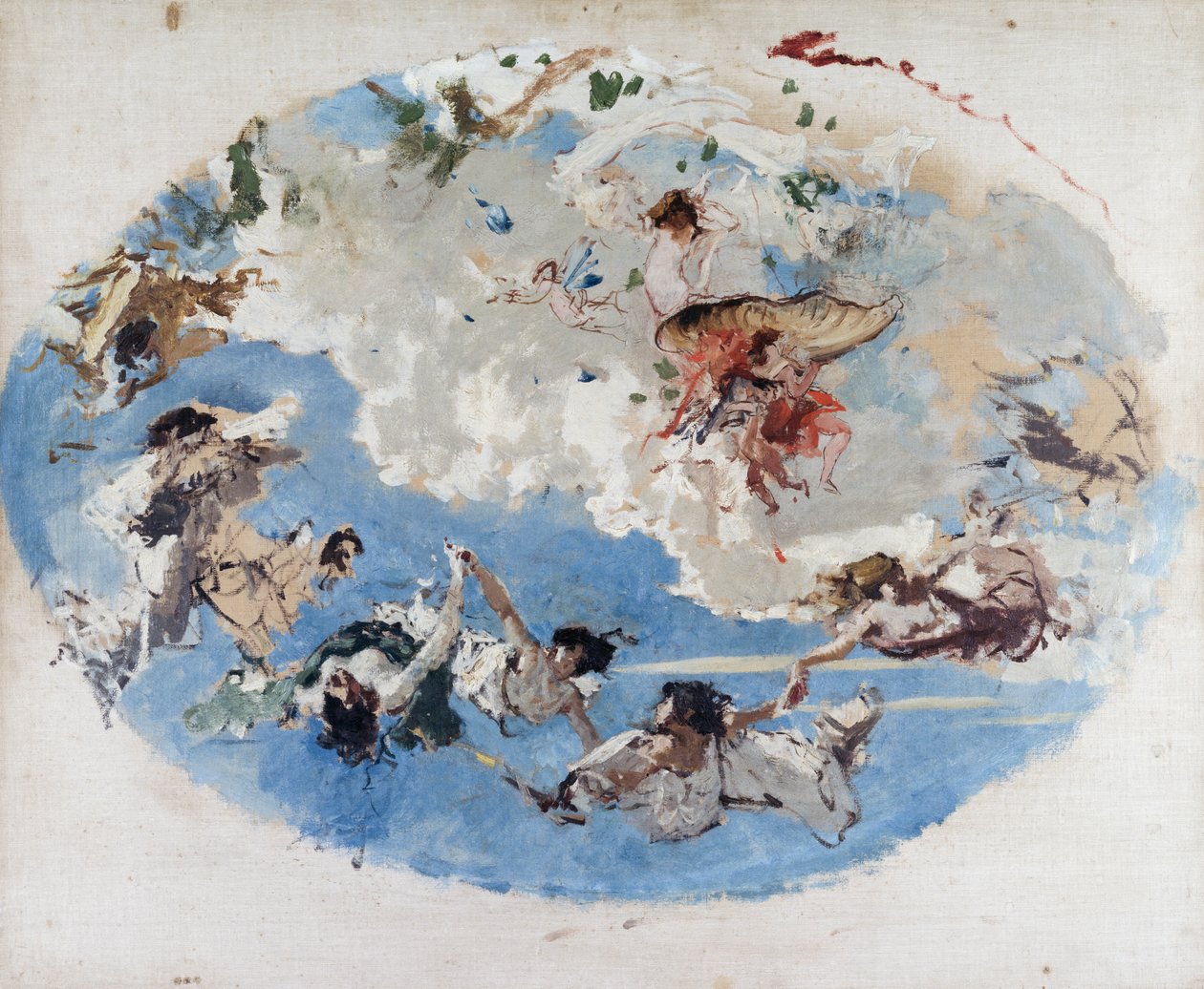 Allegorie door Mose Bianchi