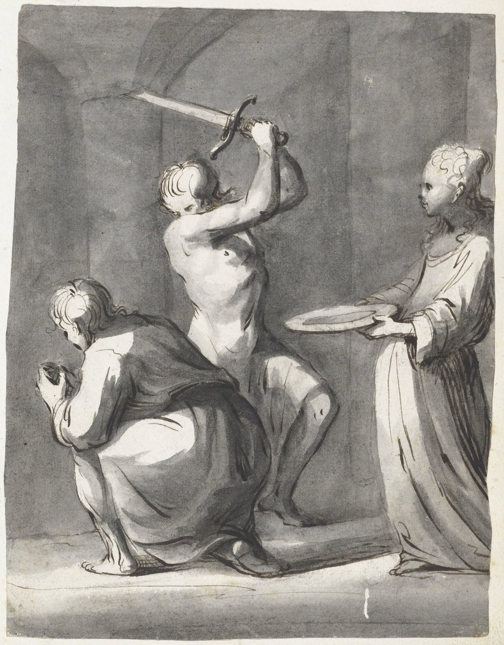 Onthoofding van Johannes de Doper door Moses Ter Borch