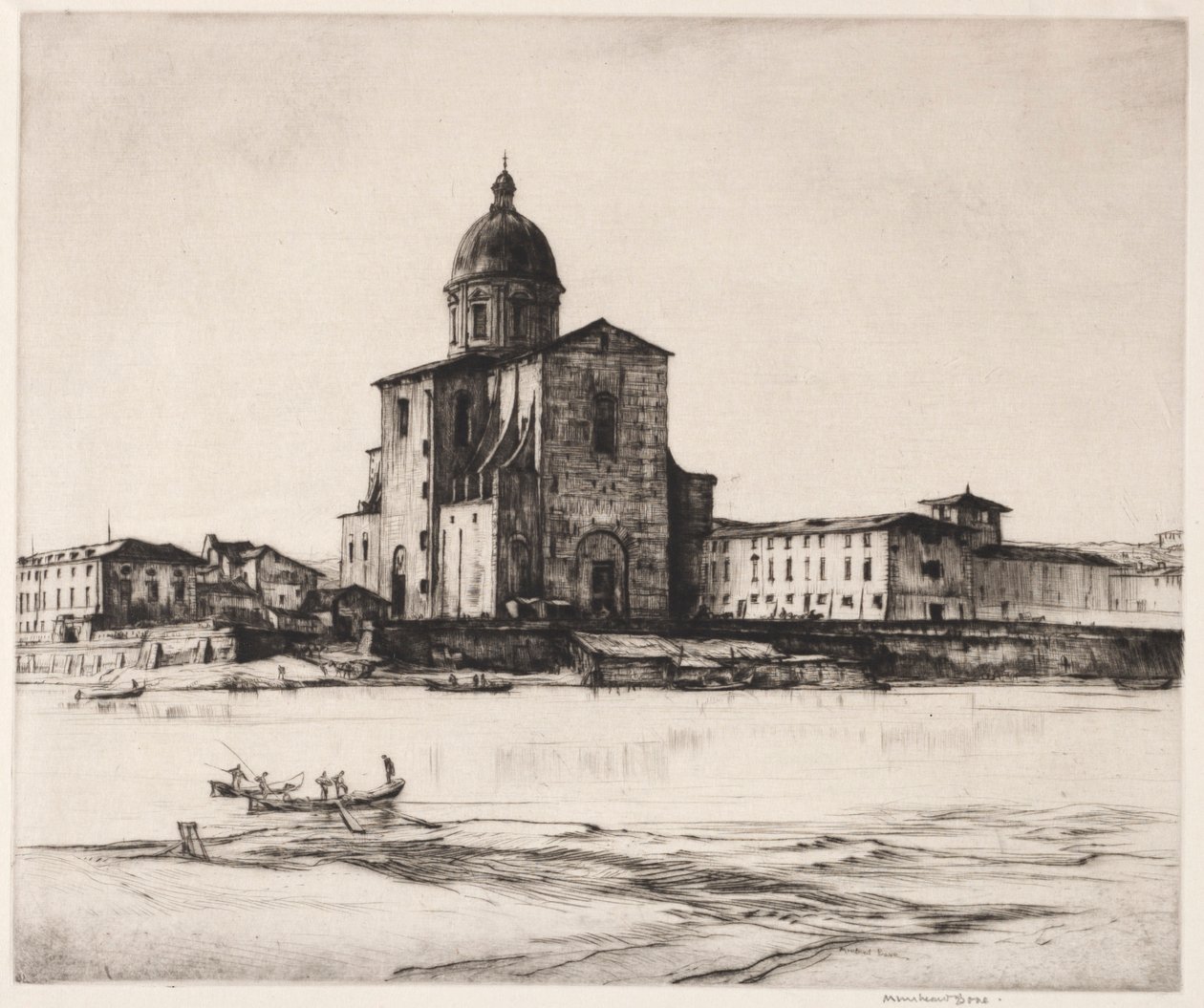 San Frediano in Cestello, Florence door Muirhead Bone