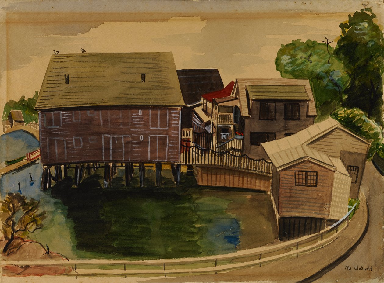 East Gloucester #1, n.d. door Muriel Walcoff