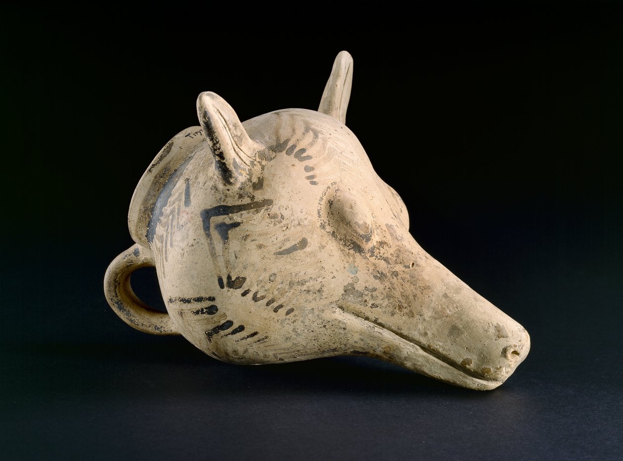 Vos rhyton door Mycenaean