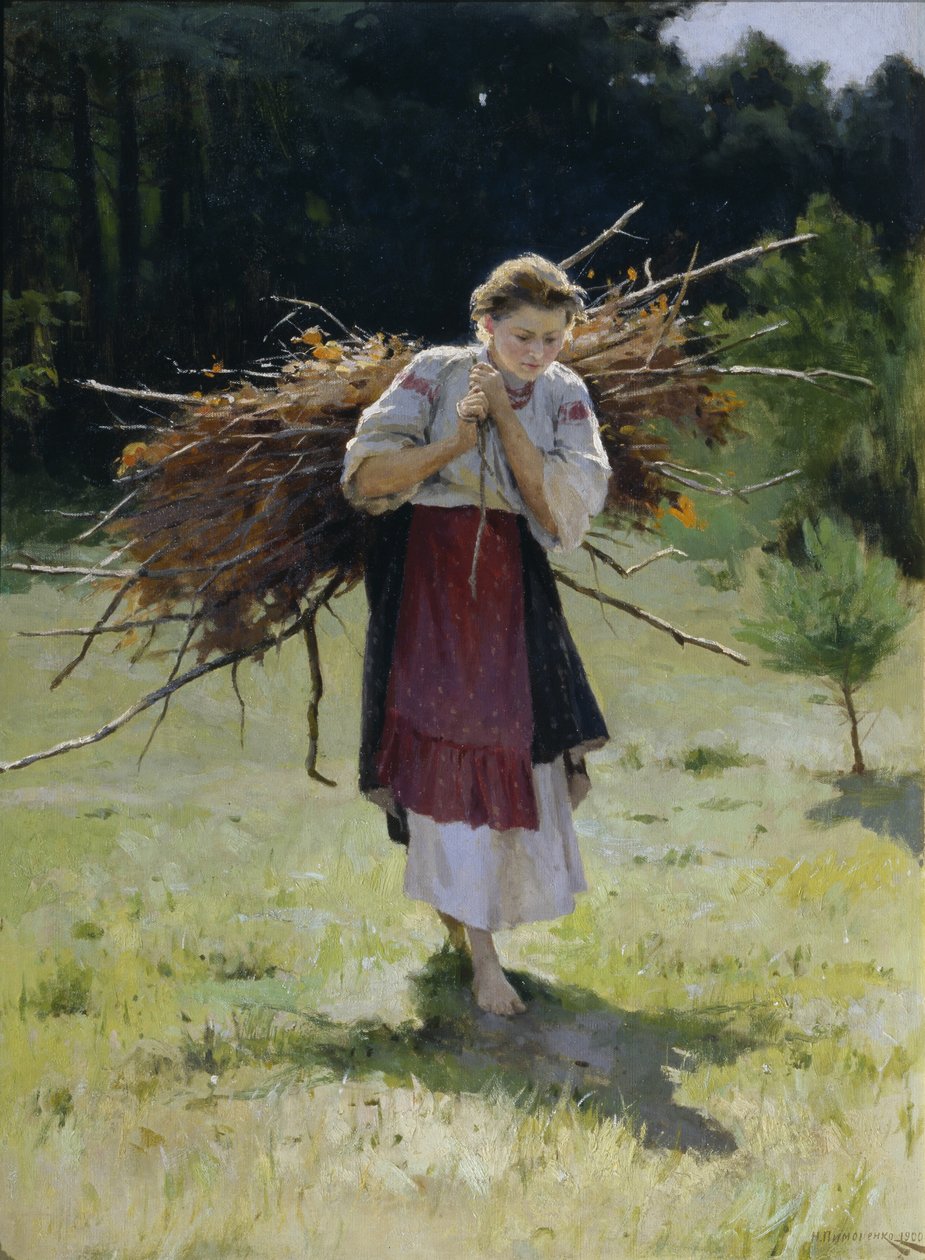 Uit het bos, 1900 door Mykola Kornylijowytsch Pymonenko
