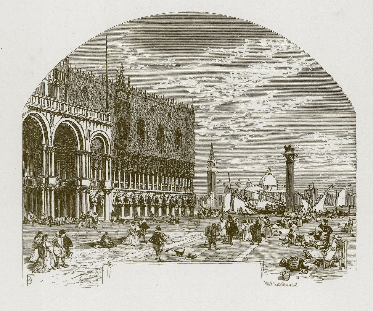 Gernutus de Jood van Venetië door Myles Birket Foster