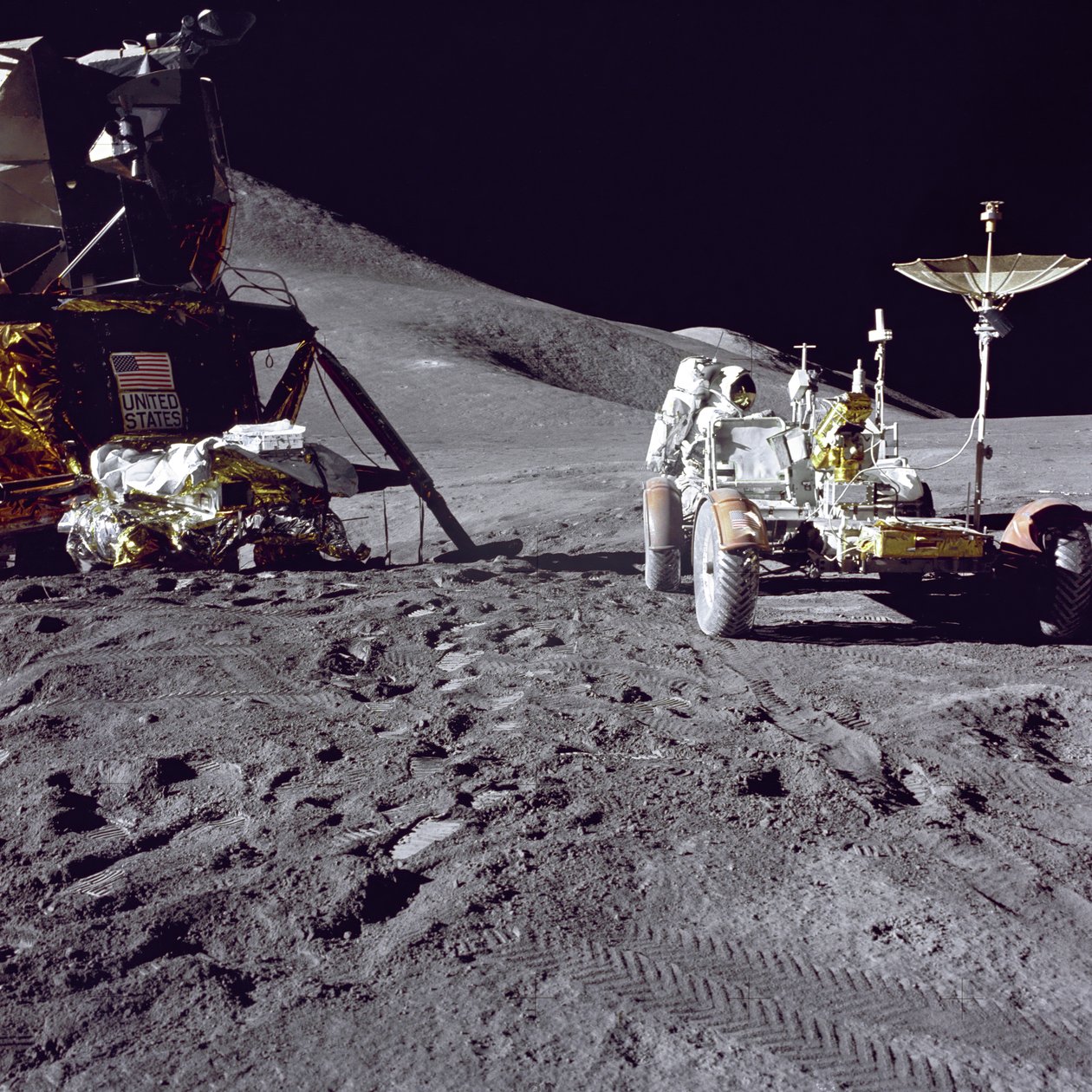 Apollo 15 - NASA, 1971 door NASA Images