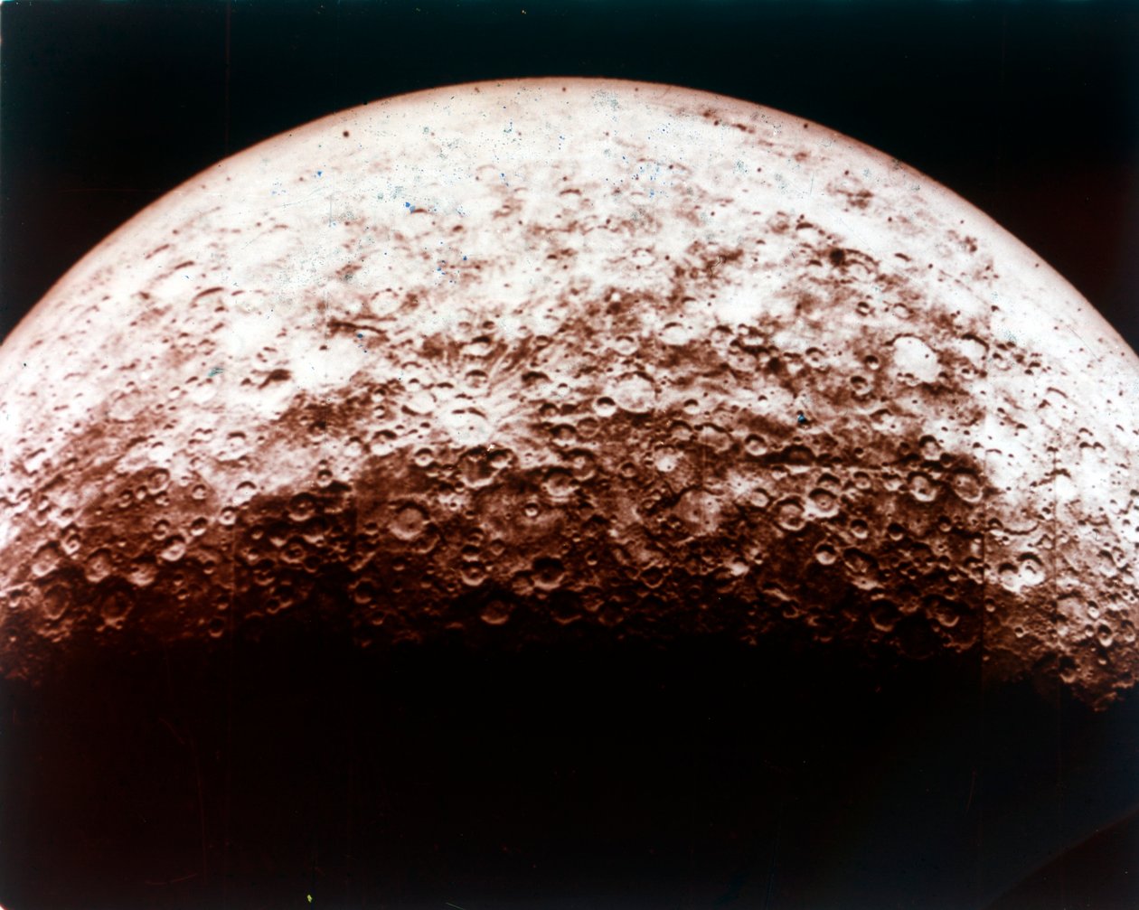 Oppervlak van de planeet Mercurius door NASA Images