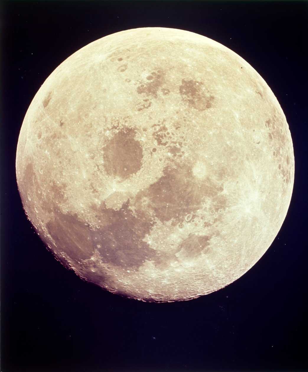De maan, Apollo II-missie, juli 1969 door NASA Images