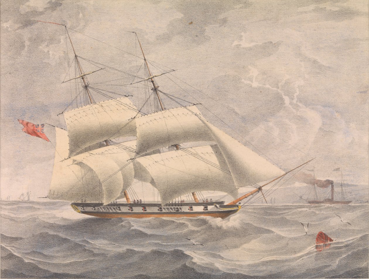 De brik-sloep HMS 