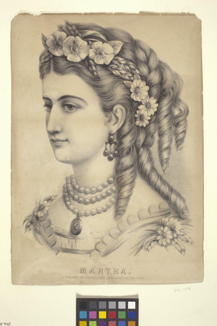 Martha door N. and Ives J.M. (1824 95) Currier