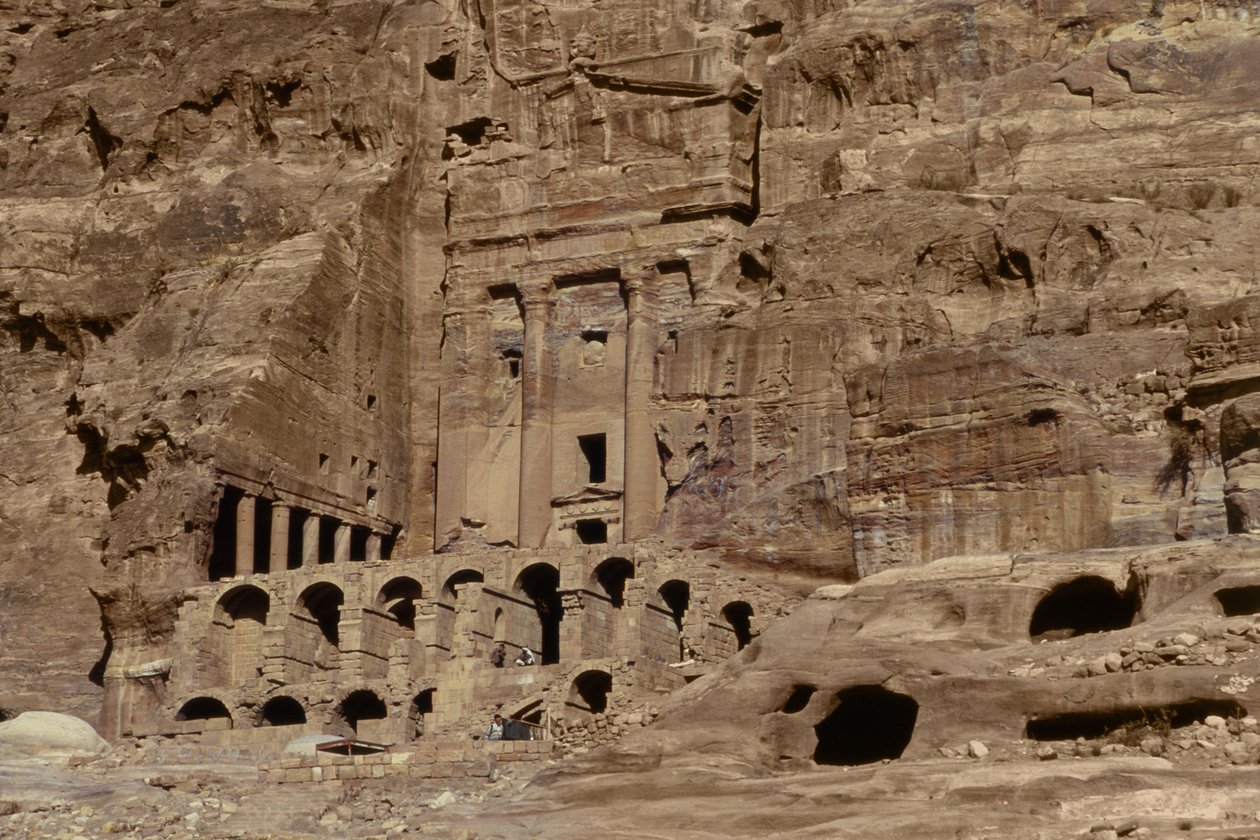 Rotsgraven door Nabatean