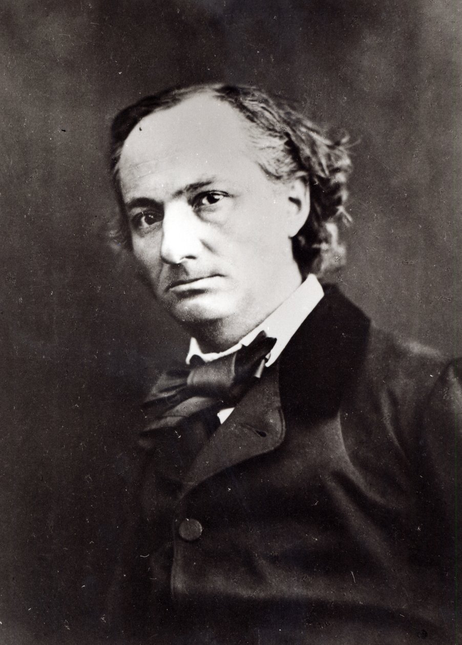 Charles Baudelaire (1821-67) door Nadar