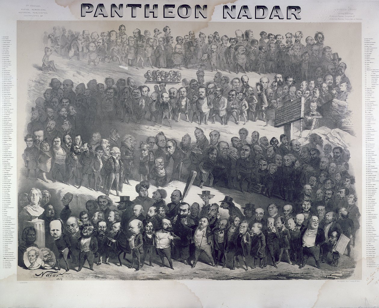 Nadar Pantheon, Parijs door Nadar