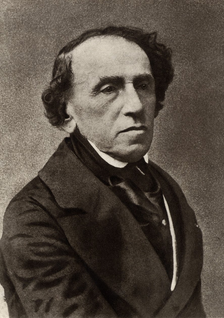 Giacomo Meyerbeer (1791-1864) door Nadar