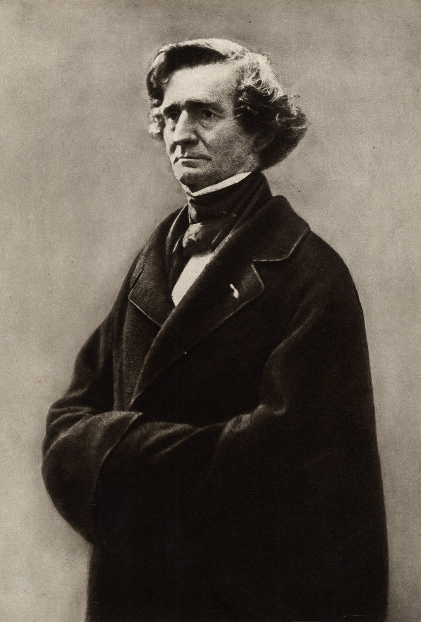 (Louis) Hector Berlioz (1803-1865) door Nadar