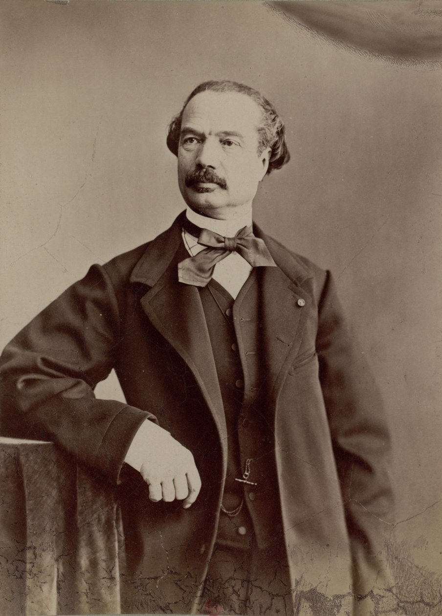 Auguste Maquet door Nadar