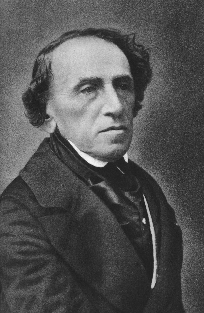 Giacomo Meyerbeer, Duitse operacomponist door Nadar
