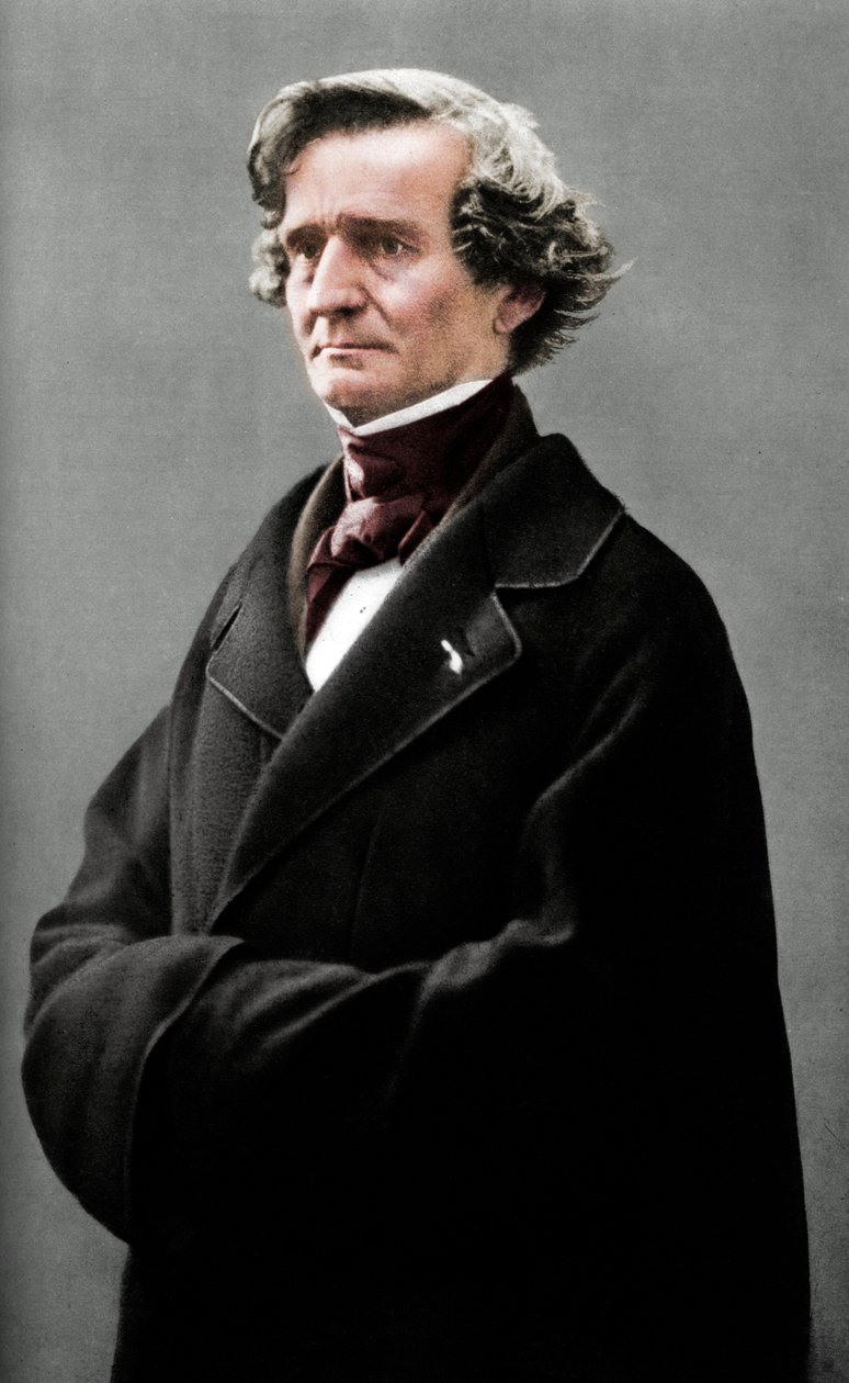 Hector Berlioz 1803-1869, Franse romantische componist door Nadar