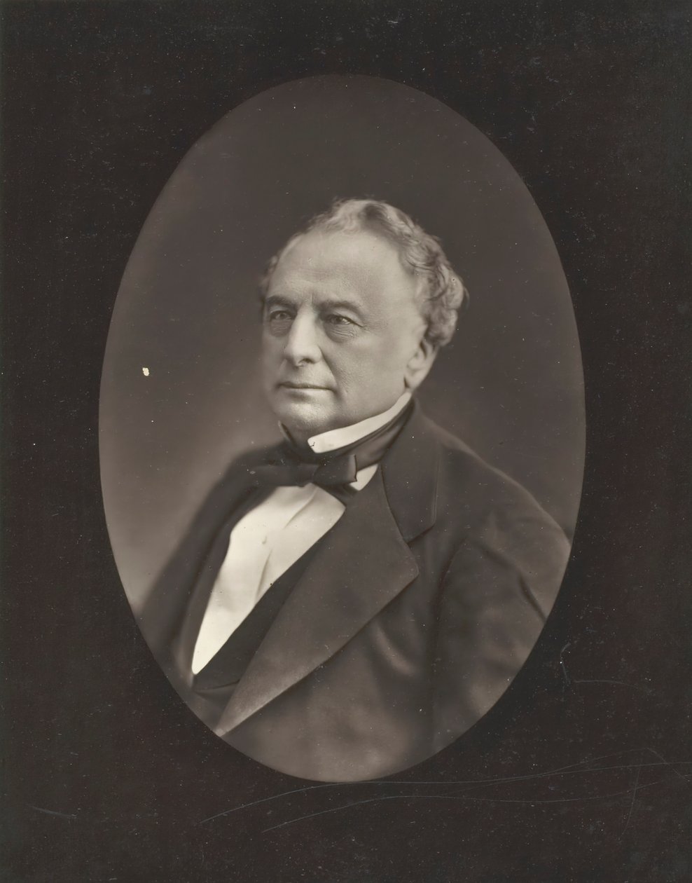 Isaac Péreire door Nadar
