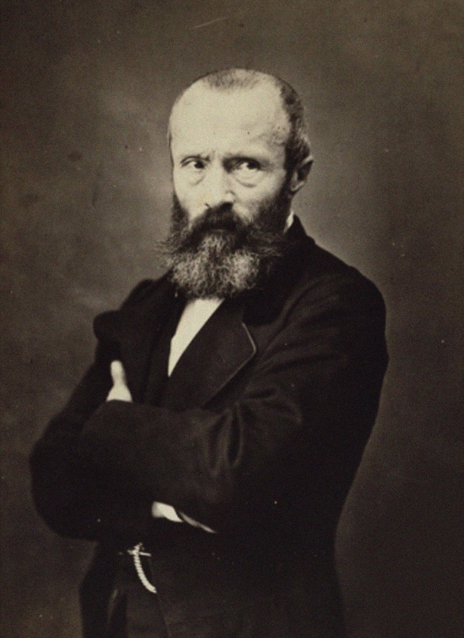 Théophile Thoré-Bürger 1807-1869 door Nadar