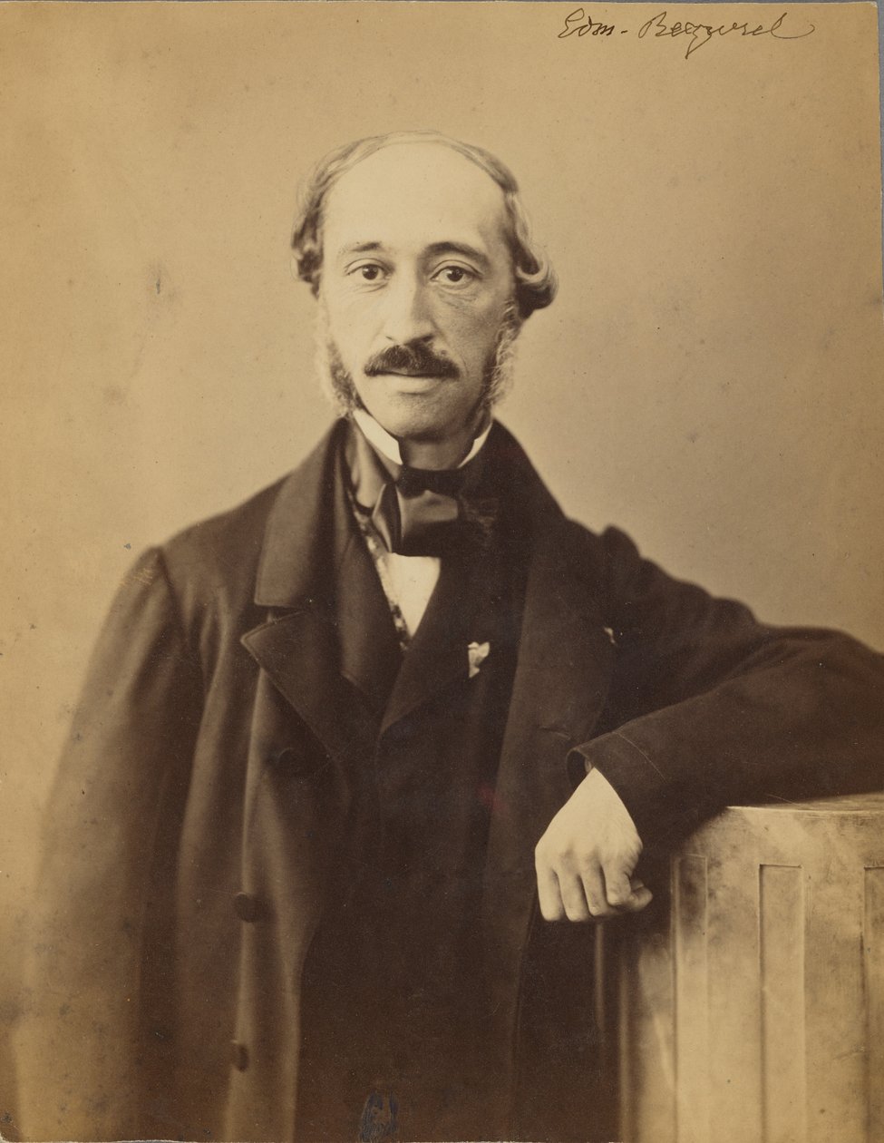 [Alexandre-]Edm[ond] Becquerel door Nadar [Gaspard Félix Tournachon]