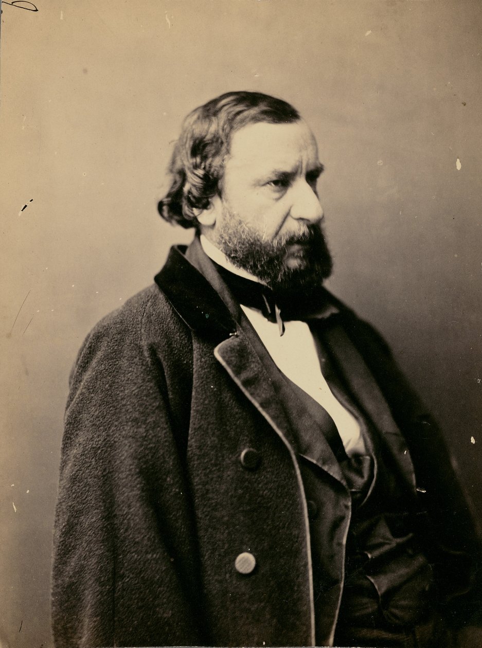 [Constant] Troyon, landschapschilder door Nadar [Gaspard Félix Tournachon]