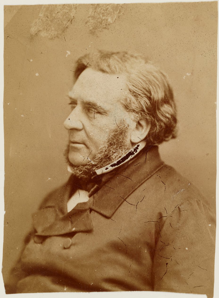 [Eugène] Bethmont, minister van Justitie 1848 door Nadar [Gaspard Félix Tournachon]