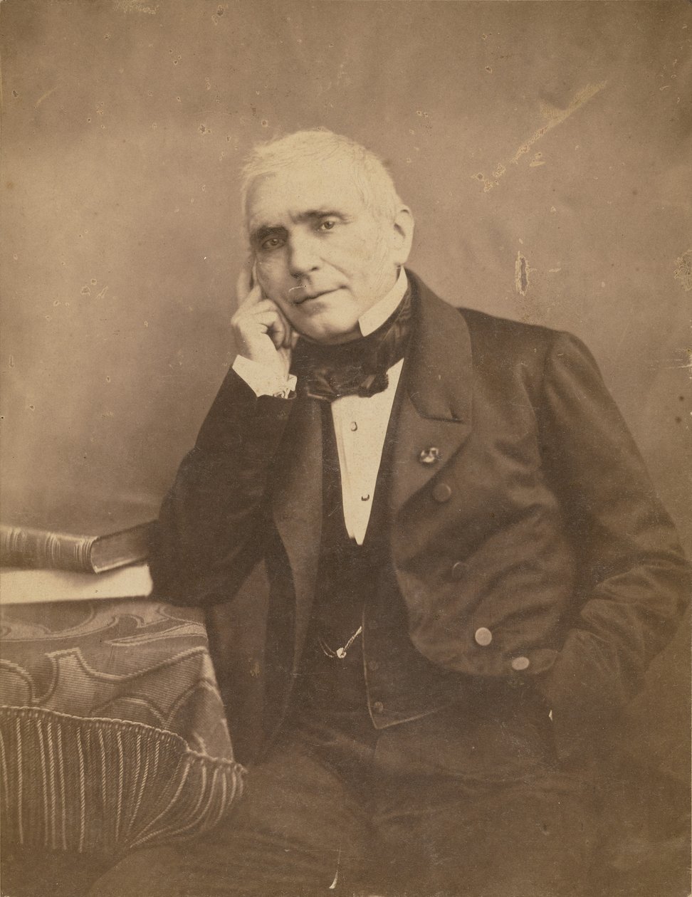 [Eugène Scribe] door Nadar [Gaspard Félix Tournachon]