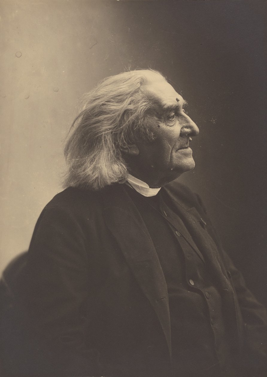 [Franz Liszt]. door Nadar [Gaspard Félix Tournachon]