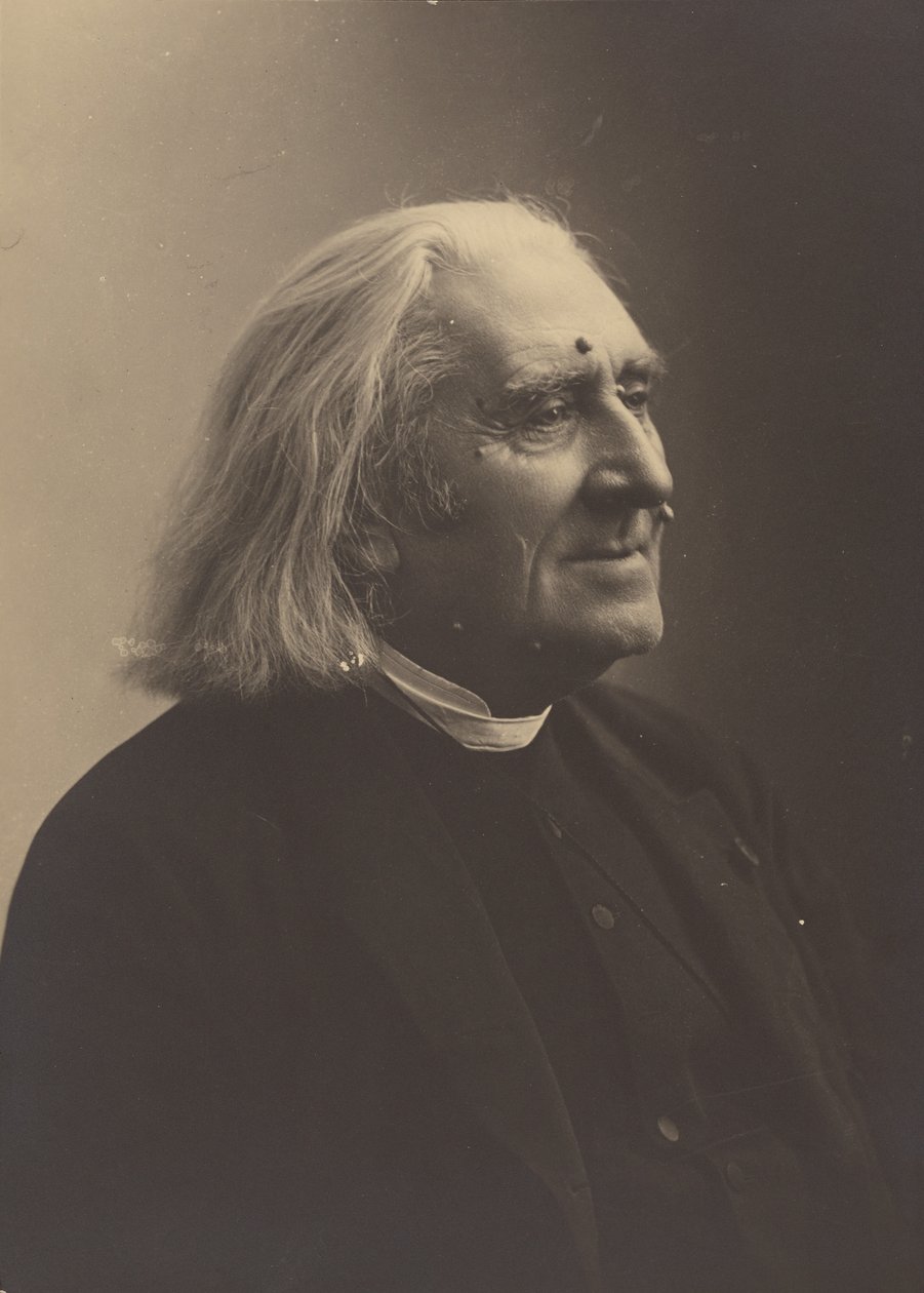 [Franz Liszt]. door Nadar [Gaspard Félix Tournachon]