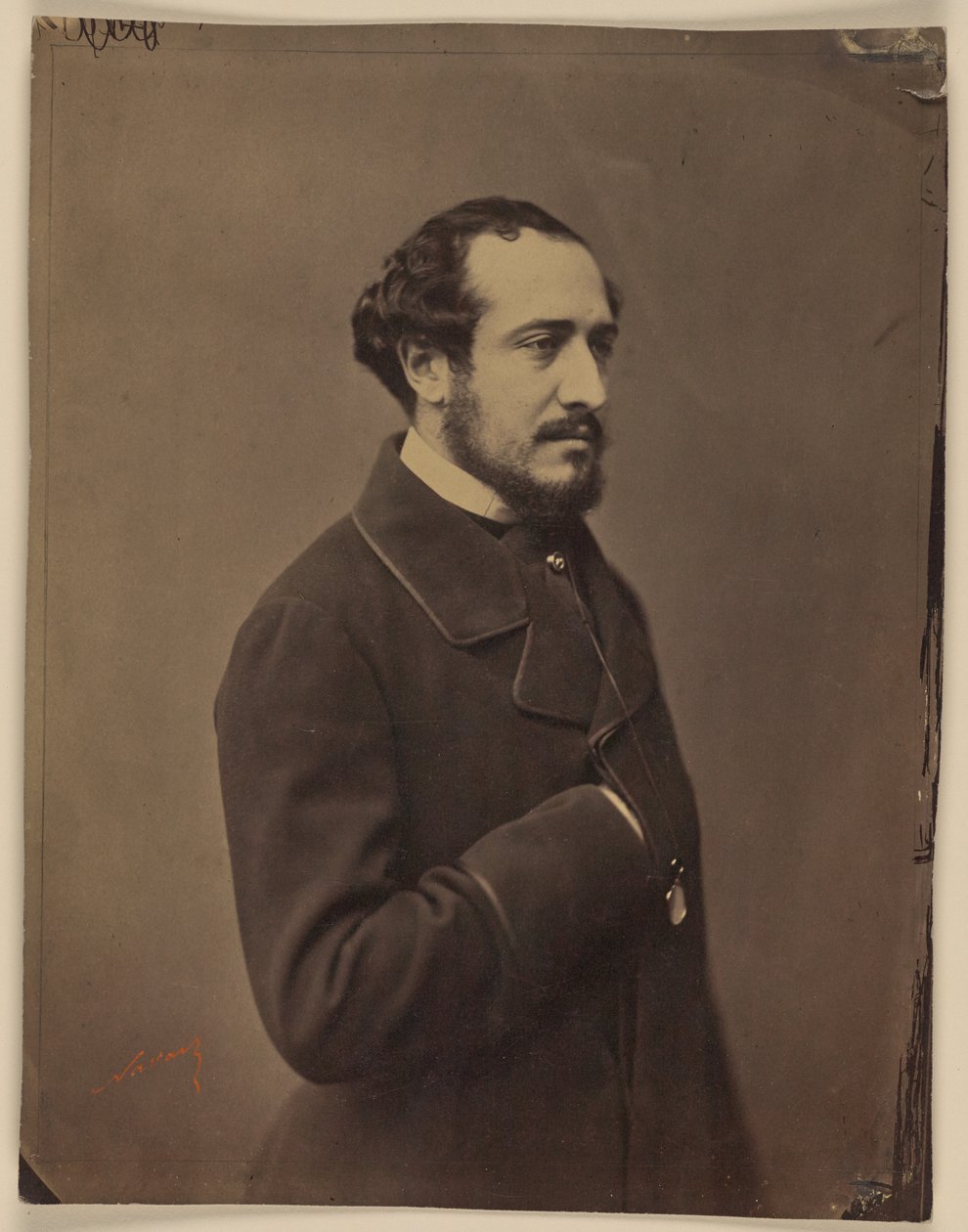 [Henri de Pène door Nadar [Gaspard Félix Tournachon]