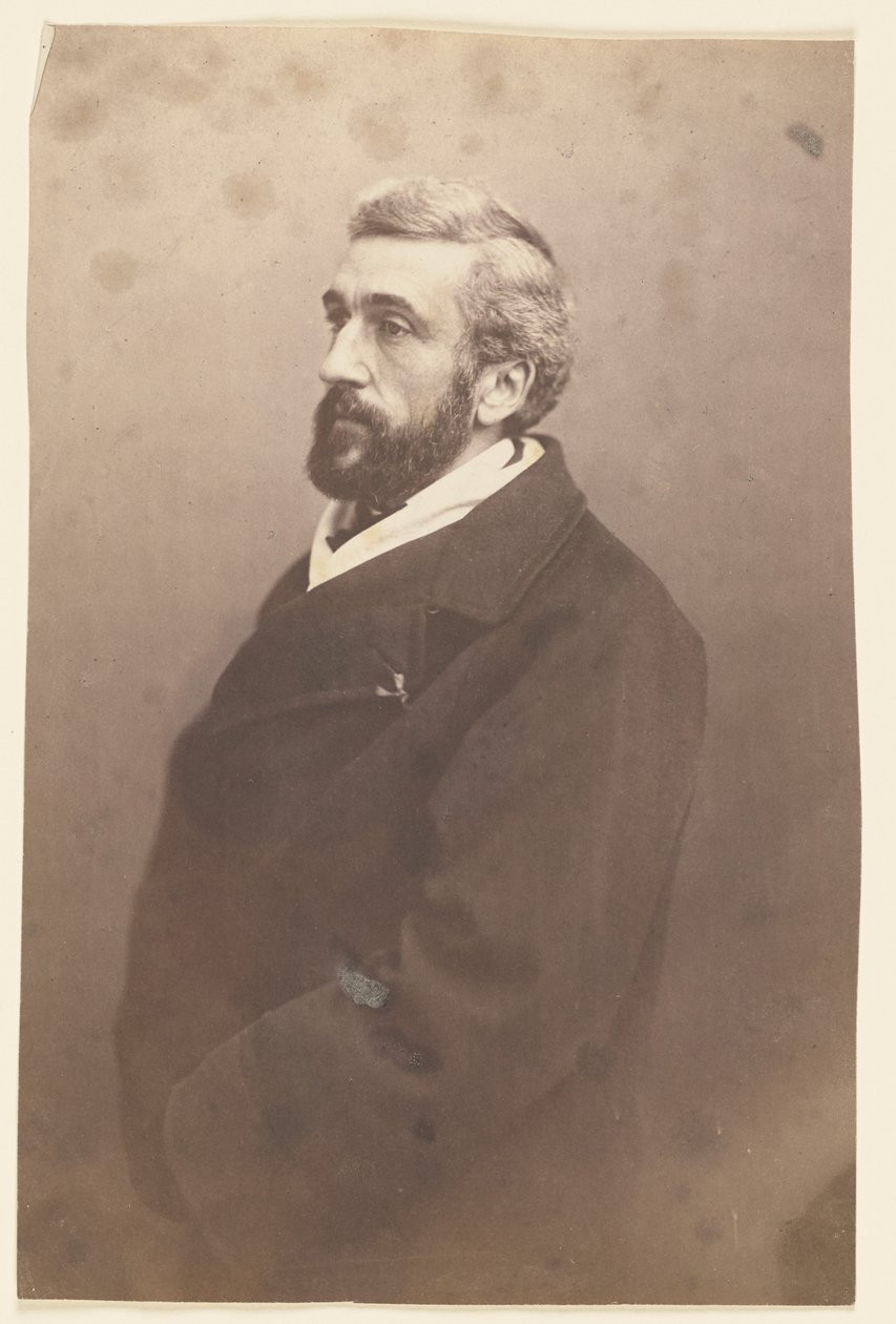 Philipp[e] Rousseau, schilder door Nadar [Gaspard Félix Tournachon]