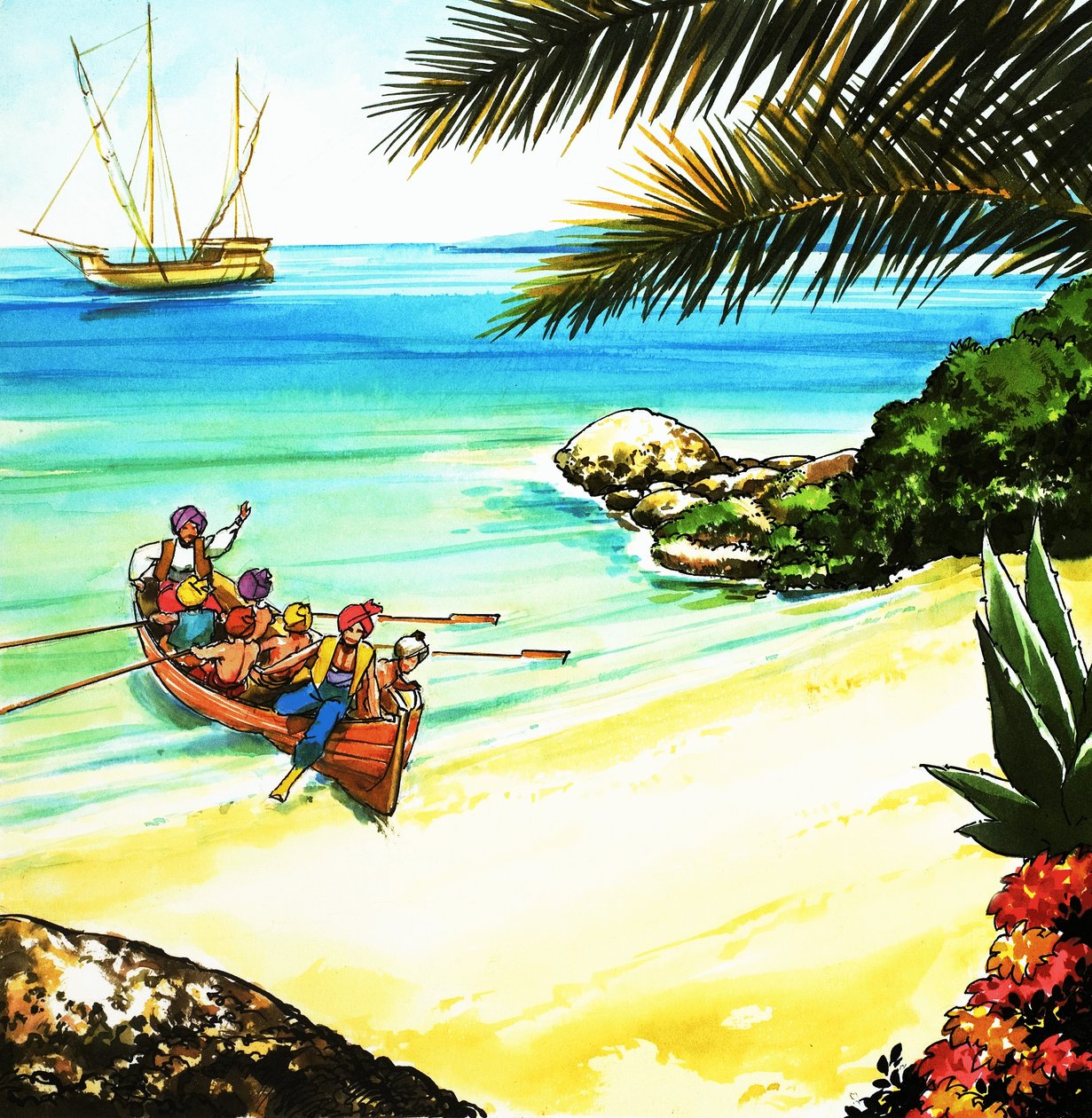Sinbad de zeeman door Nadir Quinto