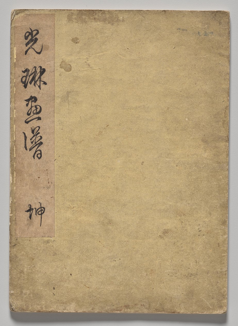 Het Kōrin Prentenboek (Deel 1) door Nakamura Hochu