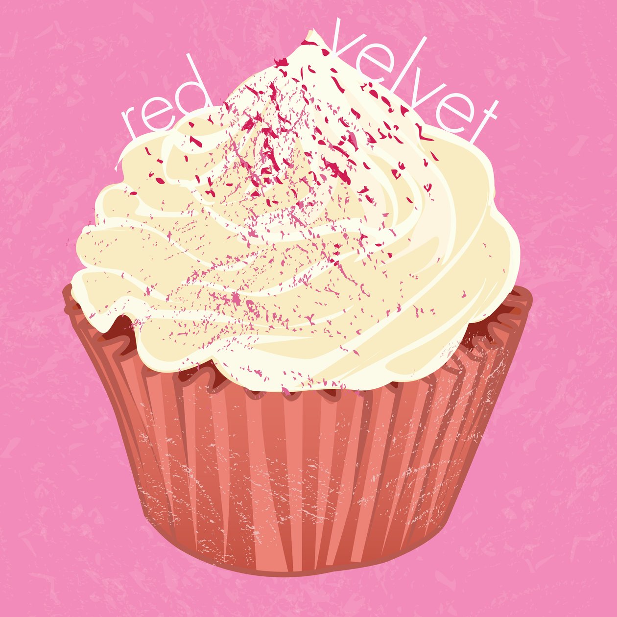 Red Velvet Cupcake, 2019 door Nancy Moniz Charalambous