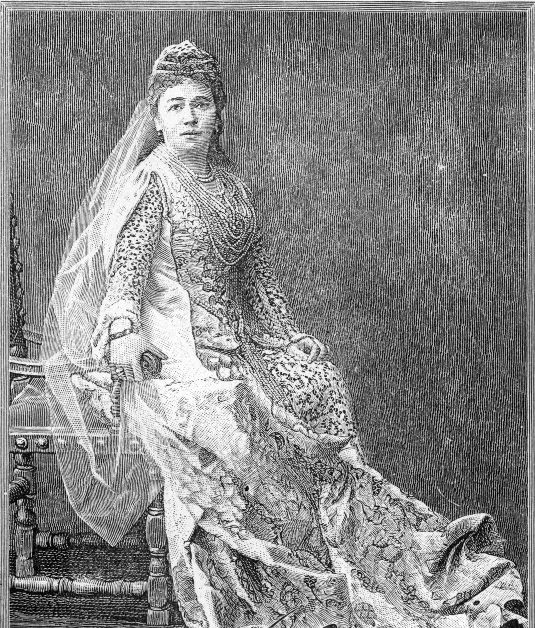 Madame Albani, 1893 door Napoleon Sarony