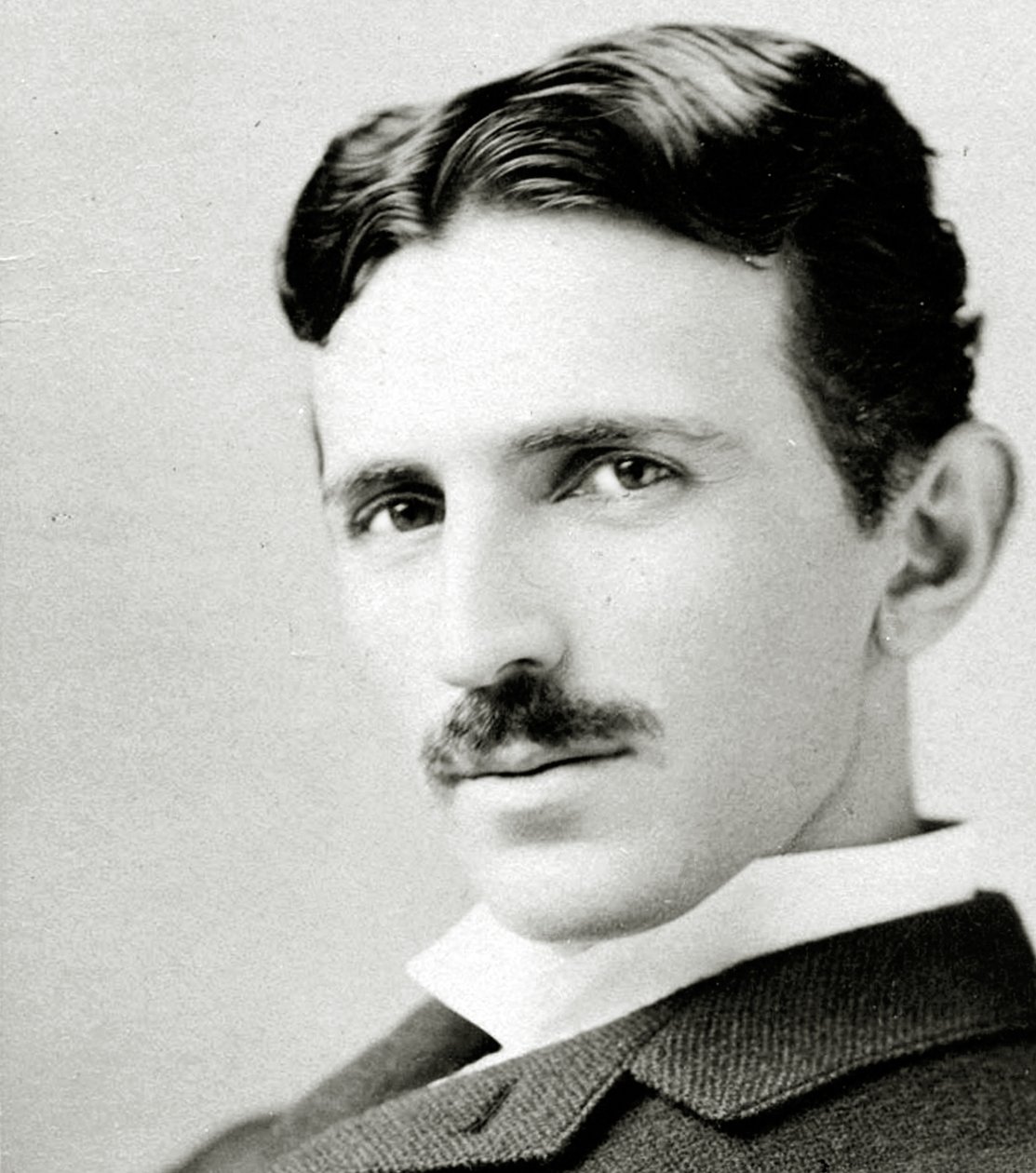 Portret van Nikola Tesla, 1890 door Napoleon Sarony