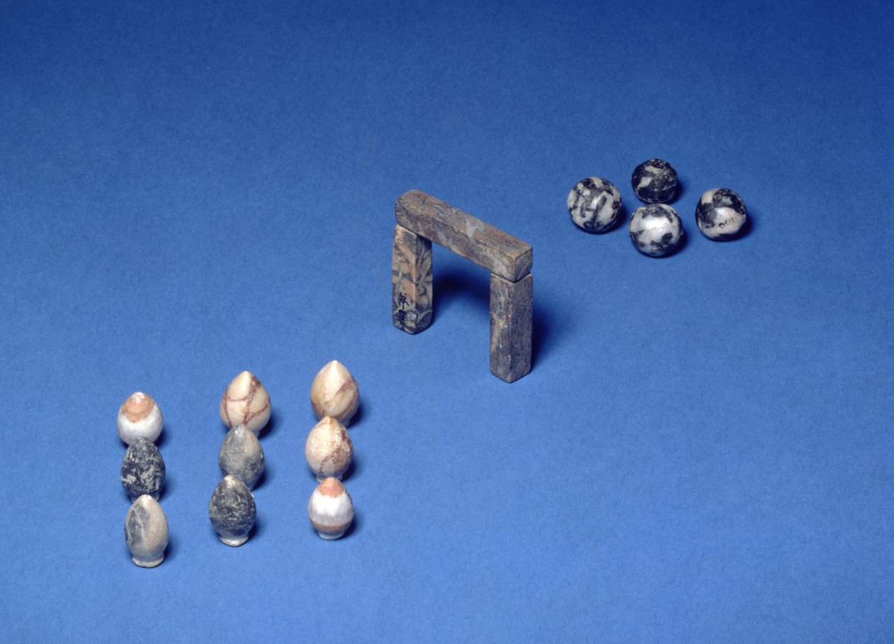 Kinderspel kegelen door Naqada I Period Egyptian