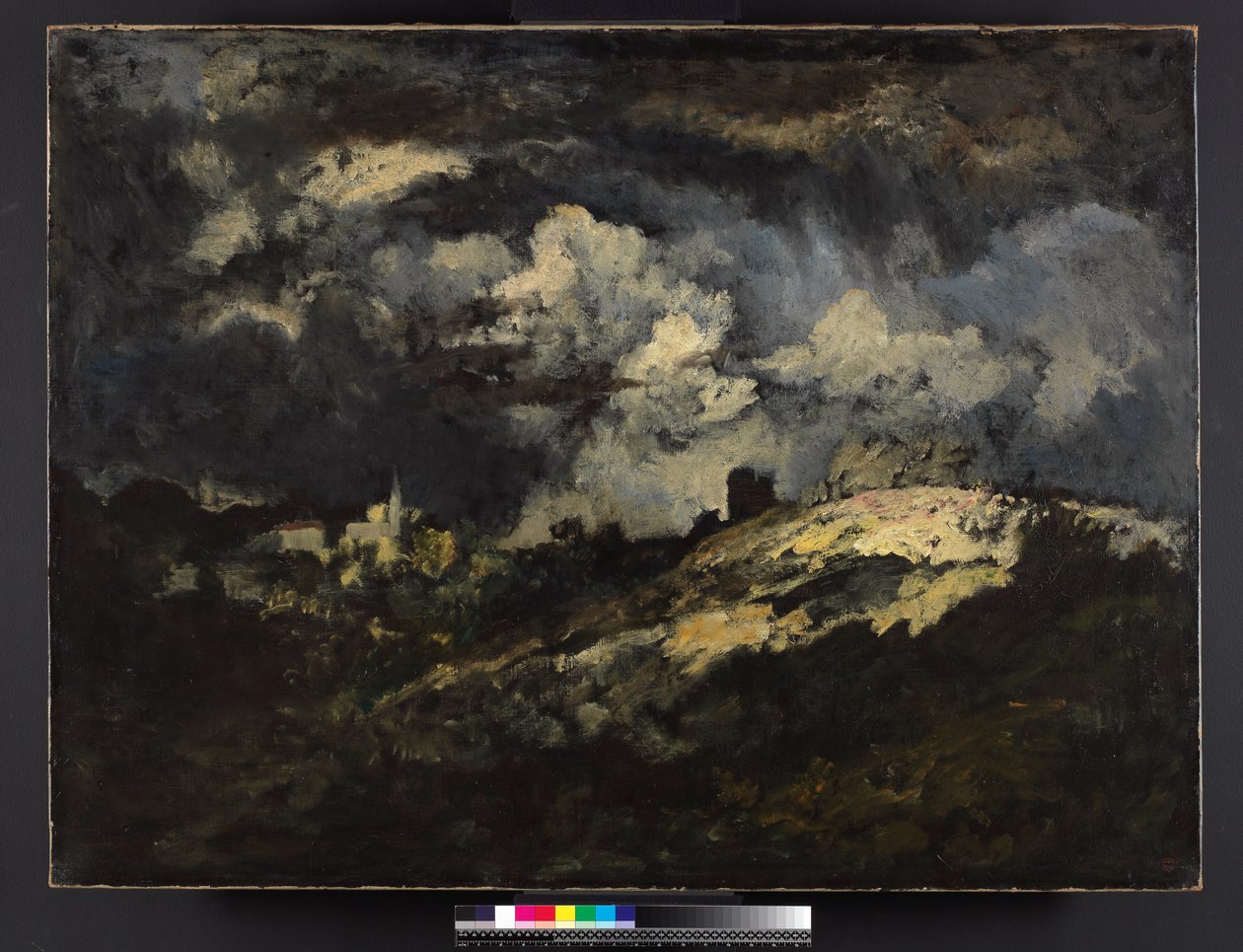 Landschap door Narcisse Virgile Diaz de la Peña