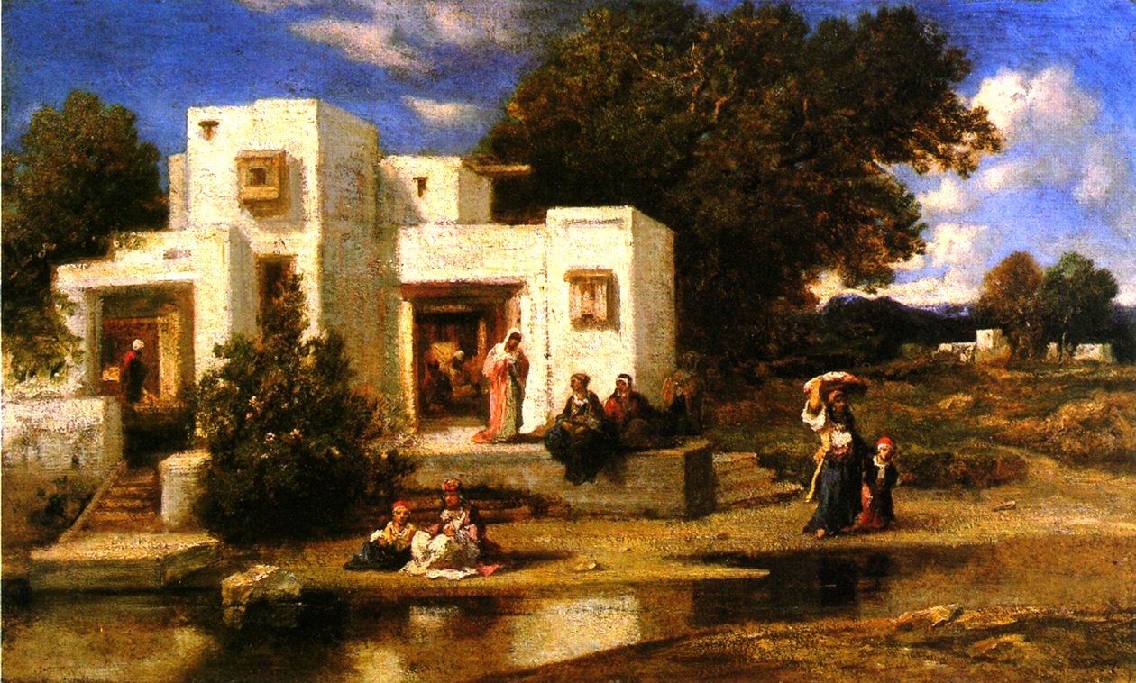 Een Turks Huis door Narcisse Virgile Diaz de la Peña