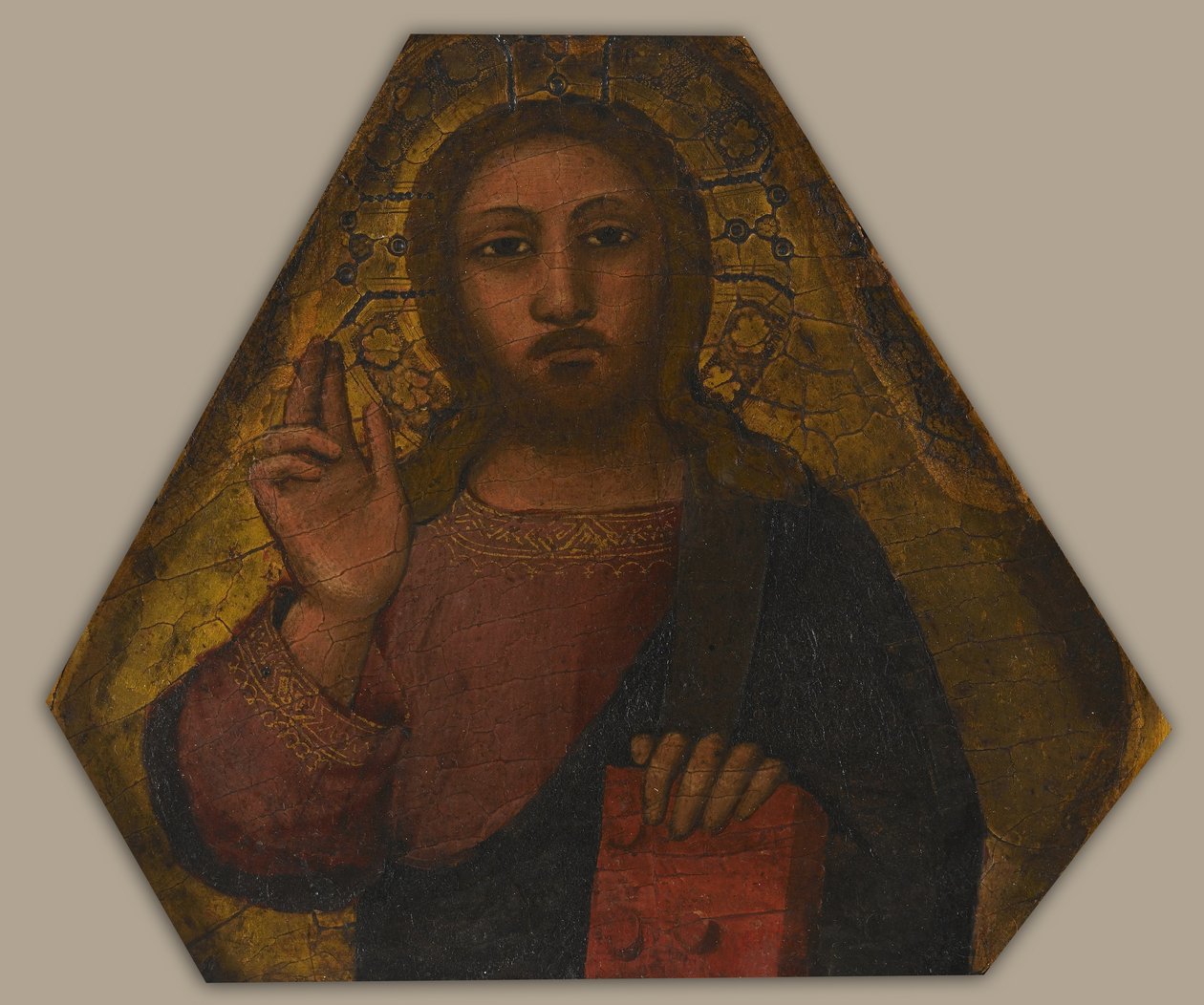 Christus zegent door Nardo di Cione