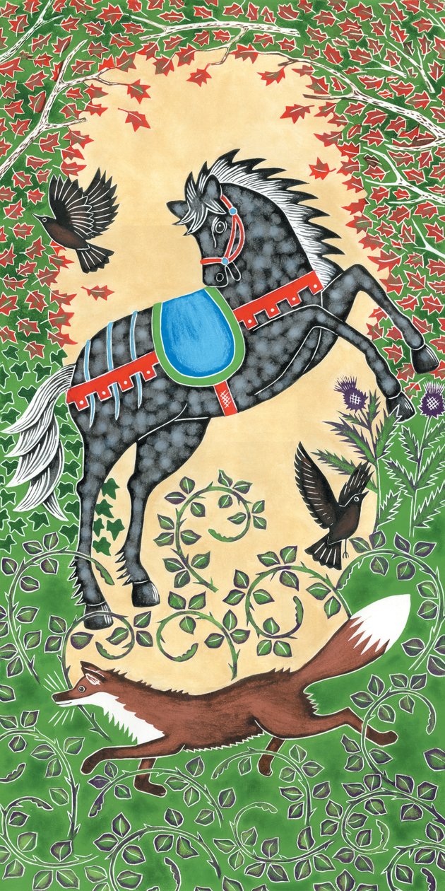 Paard & Vos door Nat Morley