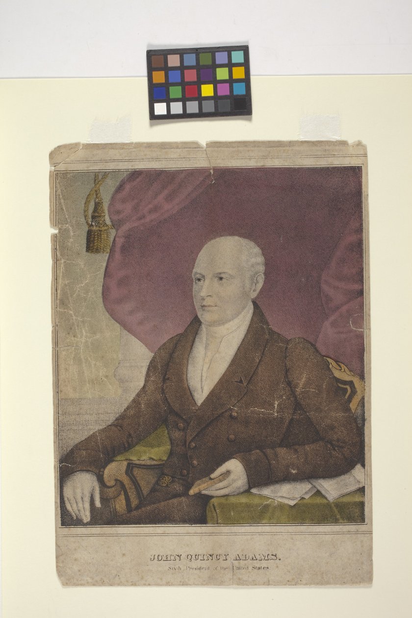 John Quincy Adams door Nathaniel Currier