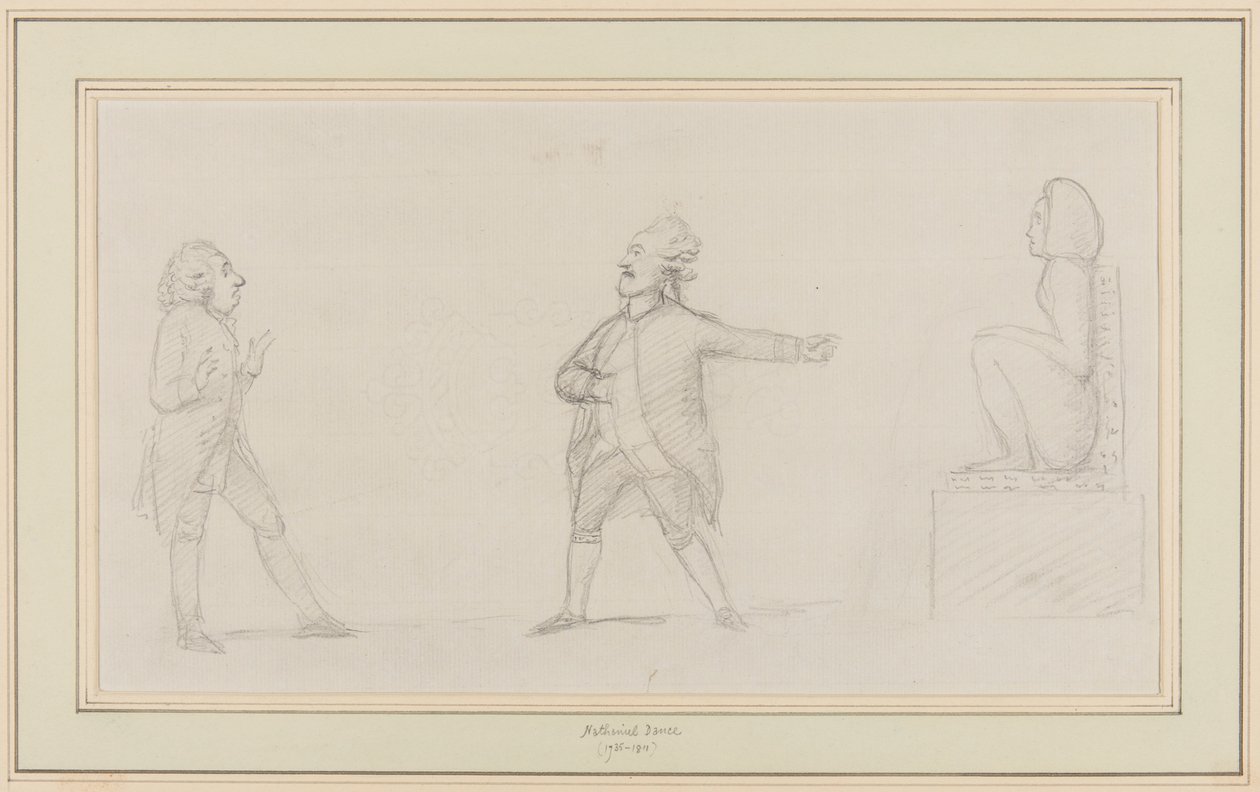 Een antiquair, c.1790 door Nathaniel Dance Holland