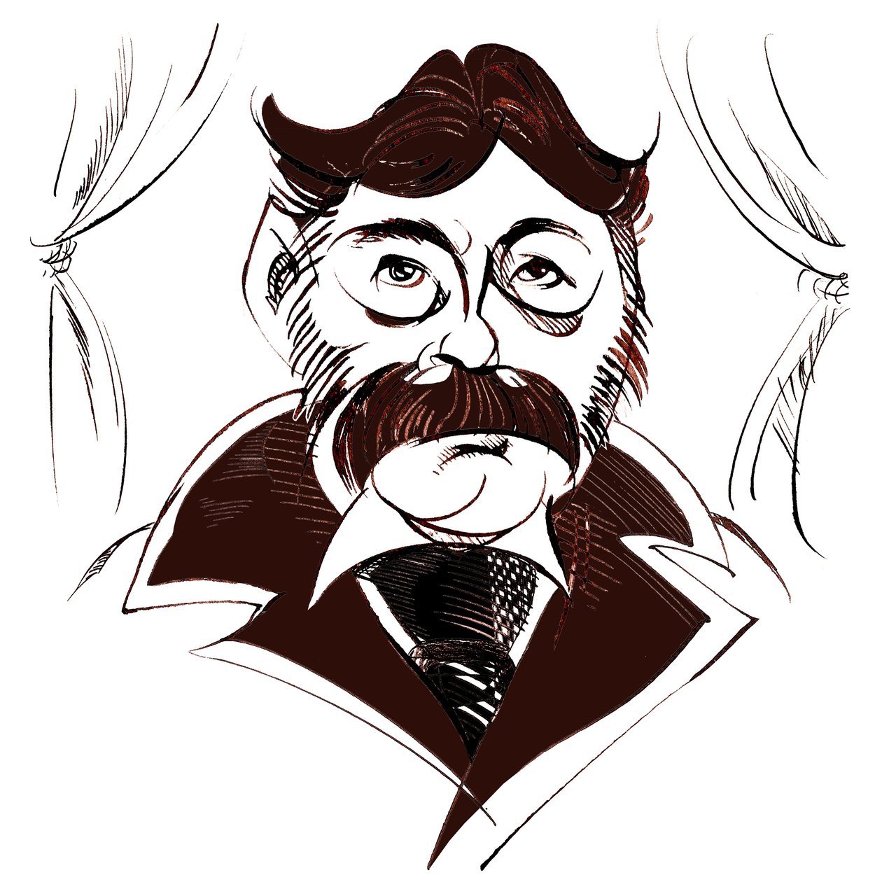 Arthur Sullivan, Engelse operettecomponist, 1842-1900 door Neale Osborne