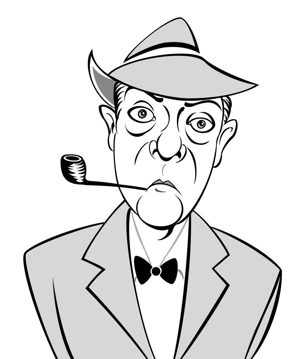 Jacques Tati door Neale Osborne