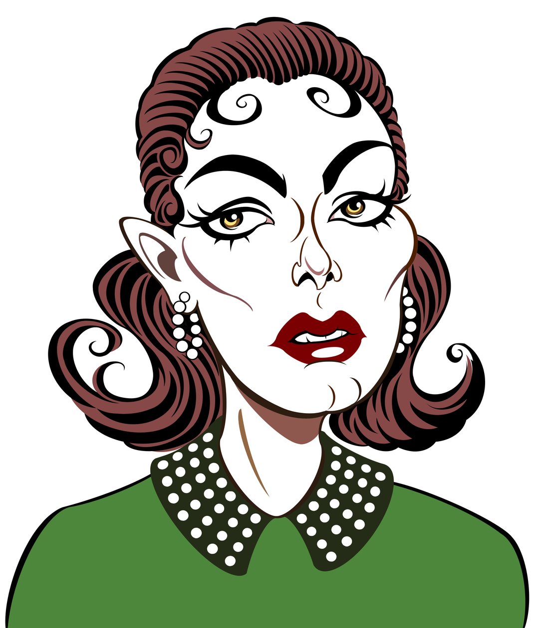 Kim Novak, digitaal (2018) door Neale Osborne