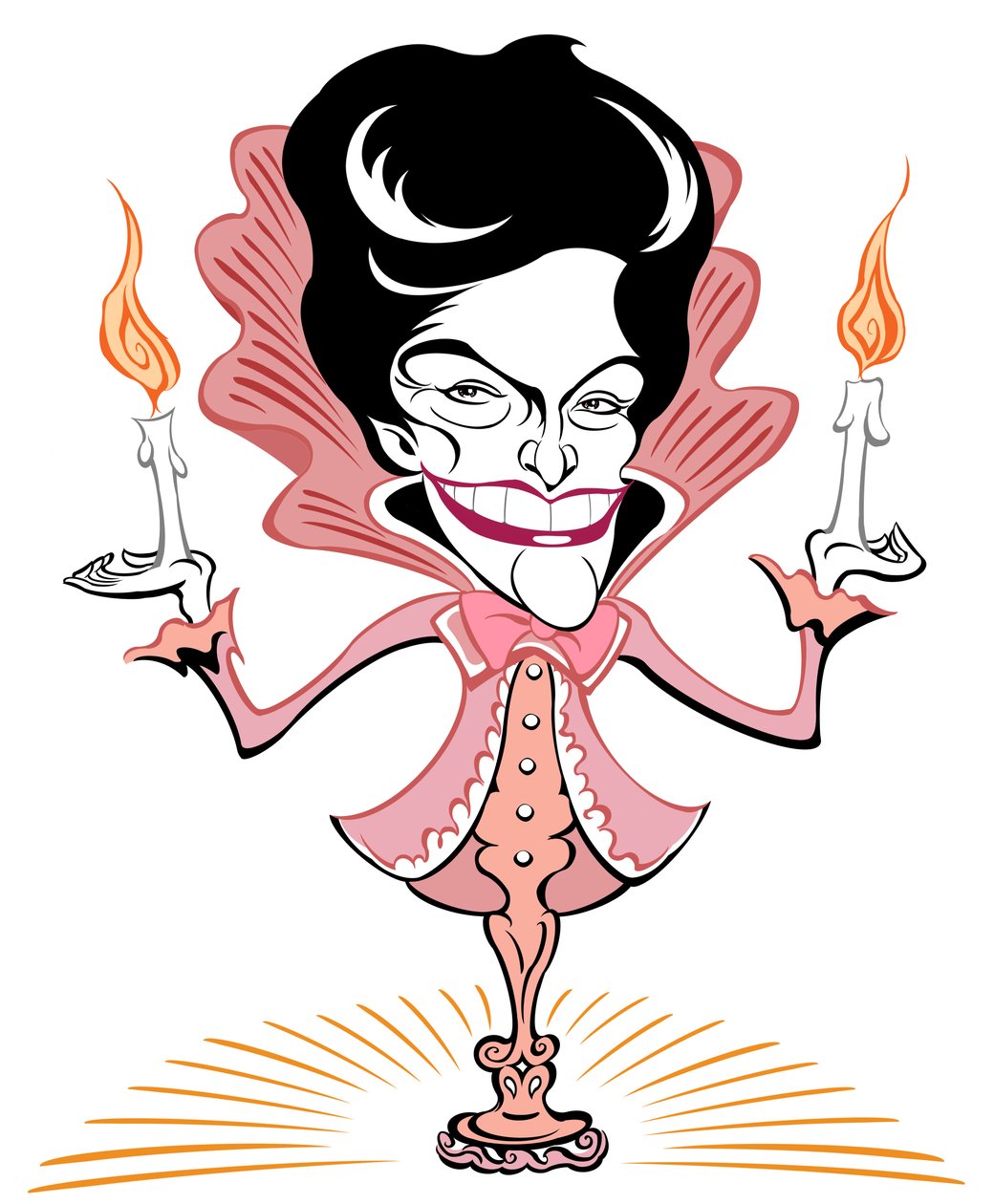 Liberace door Neale Osborne