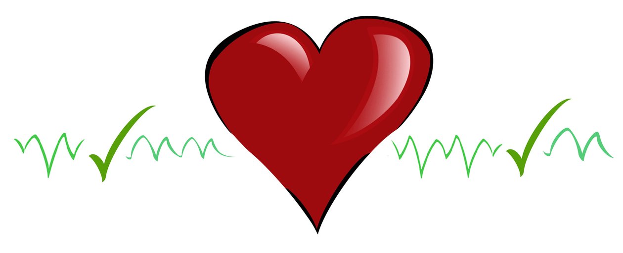 Geneeskunde: cardiogram illustratie door Neale Osborne